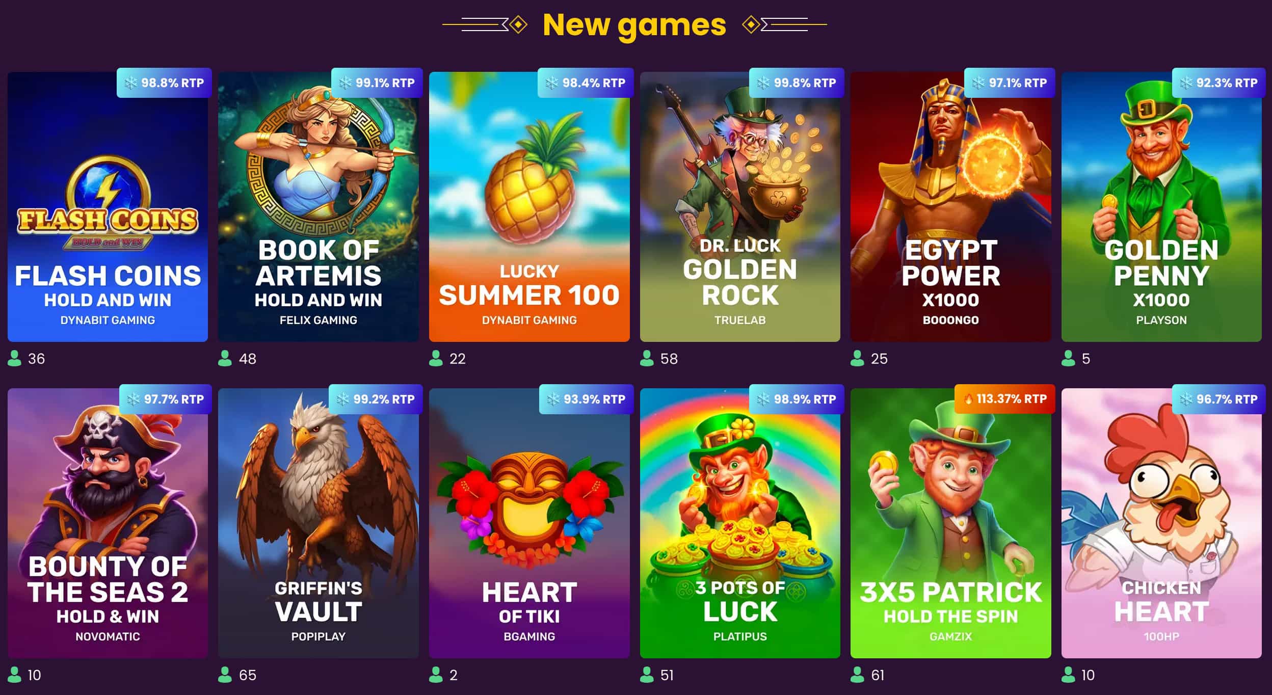 Bizzo Casino Games